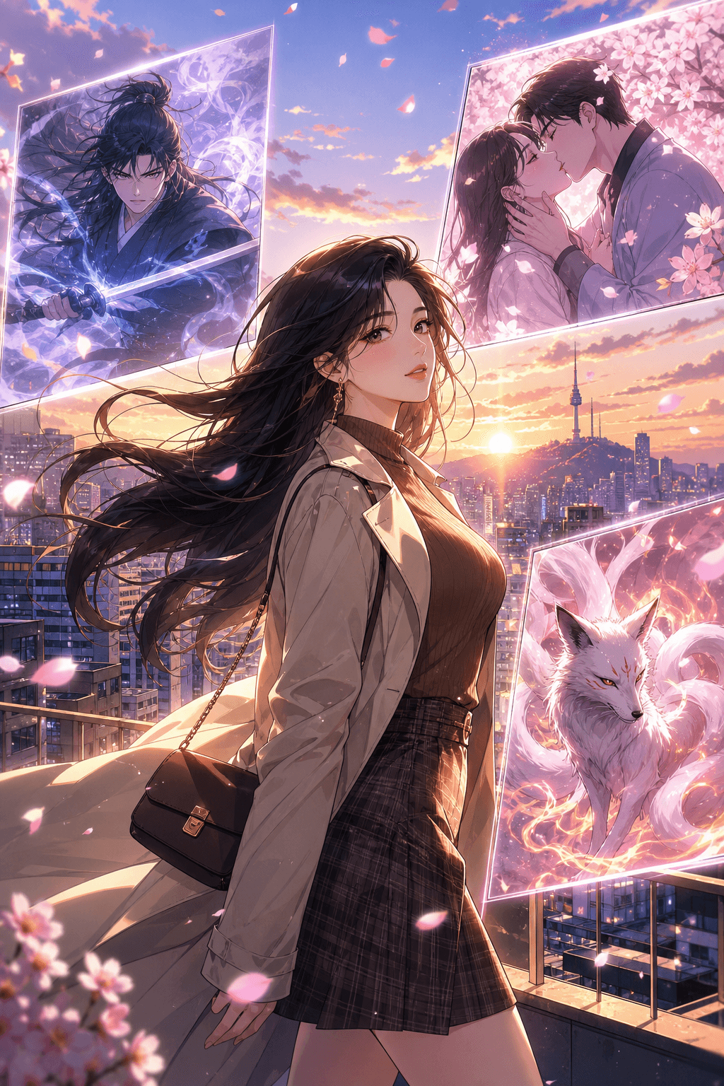 A free vertical-scroll manhwa episode generated by Manhwa AI