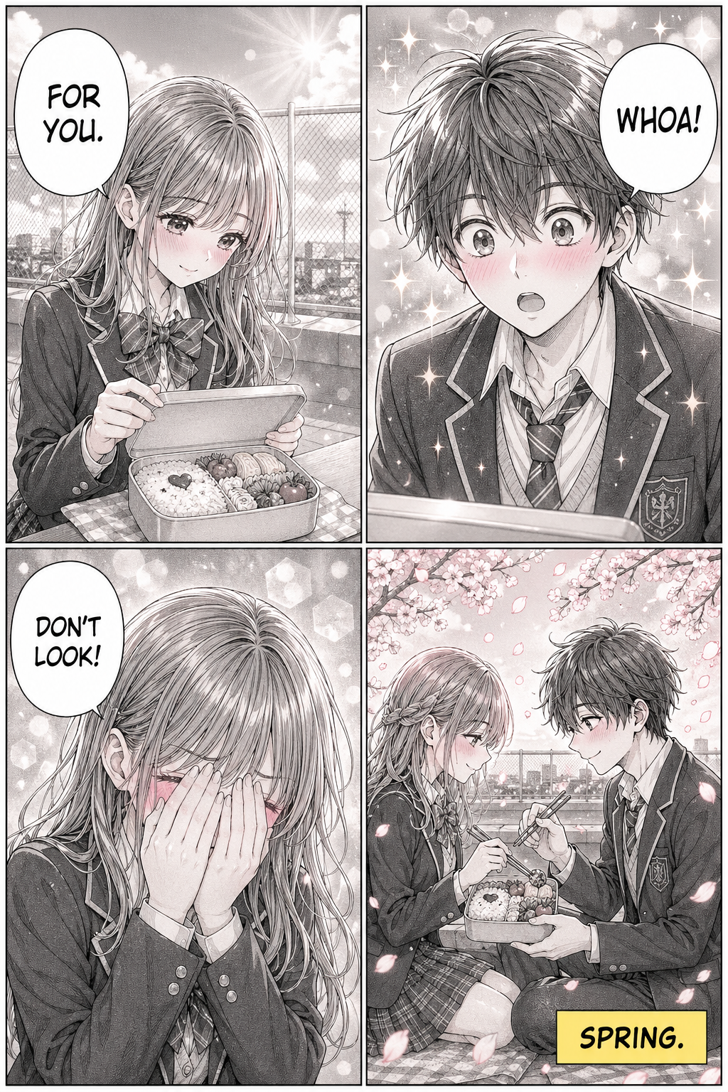 Bento Romance — community manhwa episode generated by Manhwa AI