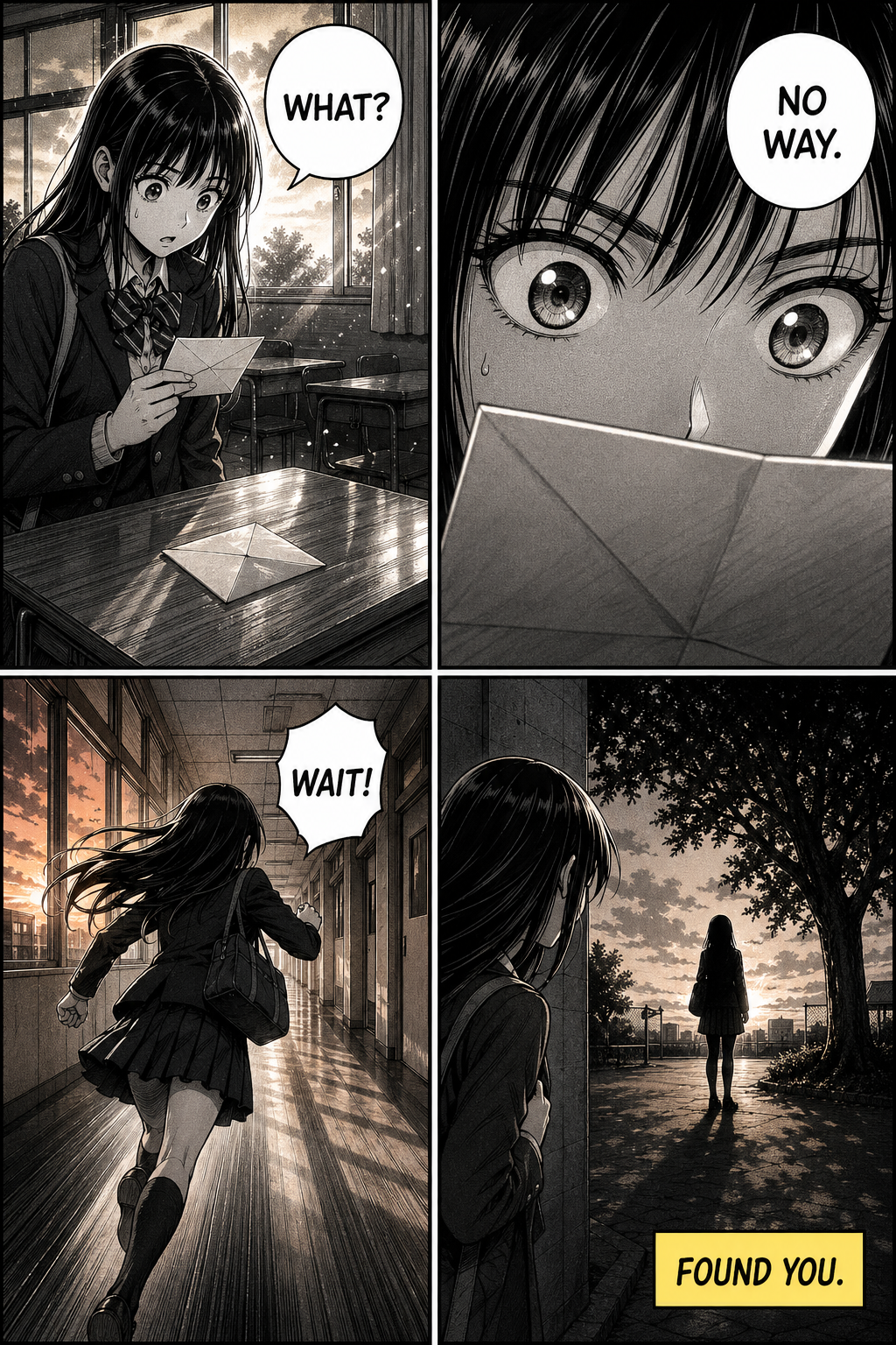 The Letter — community manhwa episode generated by Manhwa AI