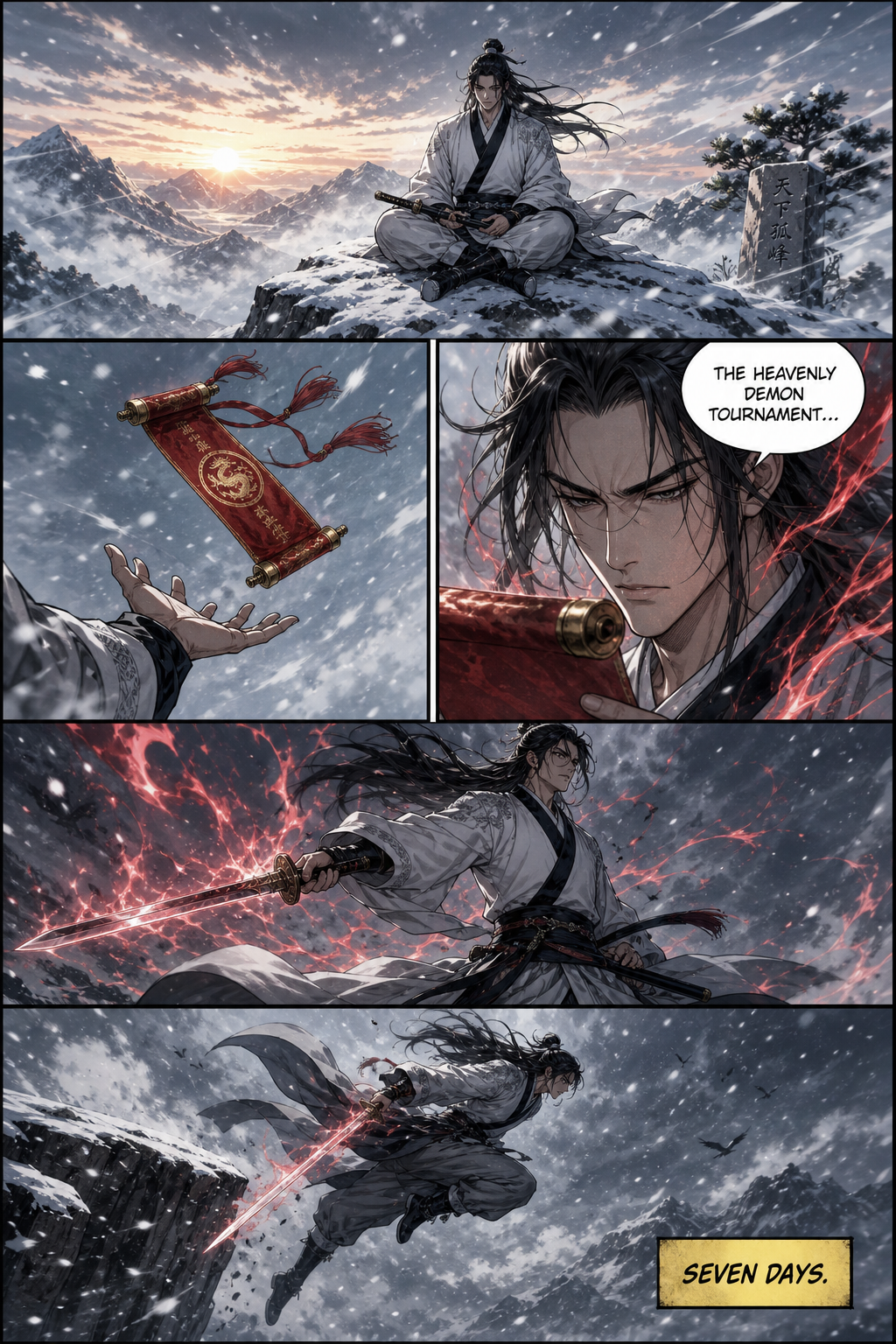Heavenly Demon — community manhwa episode generated by Manhwa AI