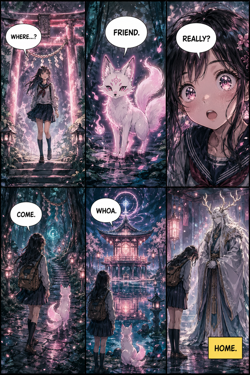Spirit Realm — community manhwa episode generated by Manhwa AI