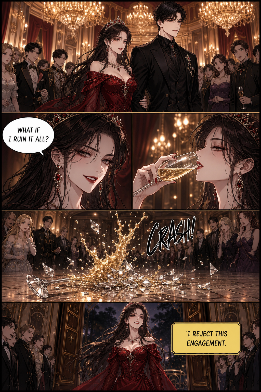 I Reject — community manhwa episode generated by Manhwa AI